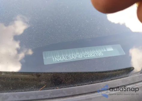 2015 Nissan Altima 2.5 Sv from USA, damaged, VIN 1N4AL3AP4FC282195